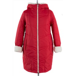 05-1334 Куртка зимняя (Синтепон 300) Плащевка красный