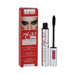 Тушь Pupa Massima curvatura maxi estensione extrablack 10ml