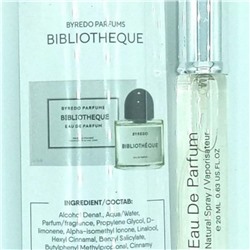 Byredo Bibliotheque (унисекс) 20ml Ручка