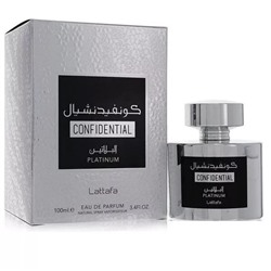 Lattafa Confidential Platinum (унисекс) 100ml  (ОАЭ)