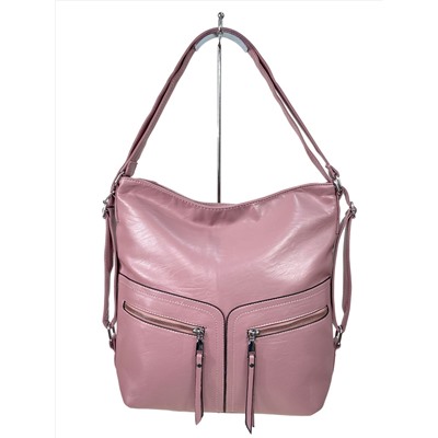 Женская сумка из искусственной кожи,цвет розовый