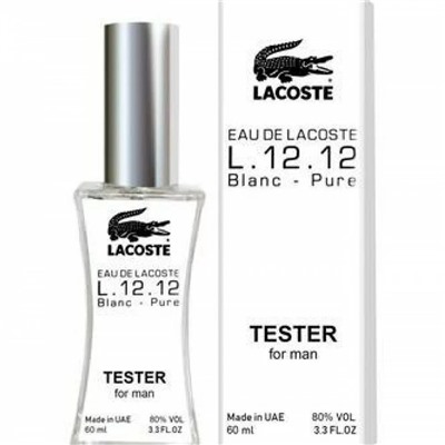 Lacoste Eau De Lacoste L.12.12 Blanc (для мужчин) Тестер мини 60ml (K)