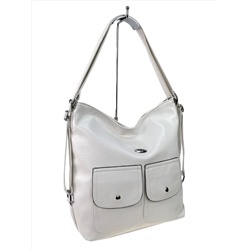 Женская сумка из искусственной кожи, цвет белый