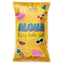Candy bath bar. Шипучая соль для ванн, Aloha 100гр