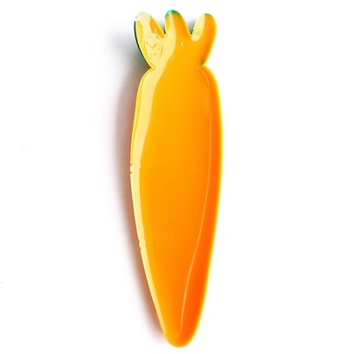 Декор силикон «Морковь» набор 4 шт., размер 1 шт. — 1,6 × 6 × 0,3 см, клеевые подушечки