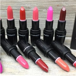 Помада матовая MAC Lustre Lipstick Rouge a Levres (12шт)