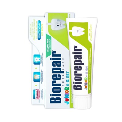 Biorepair Junior / Детская зубная паста 75 мл