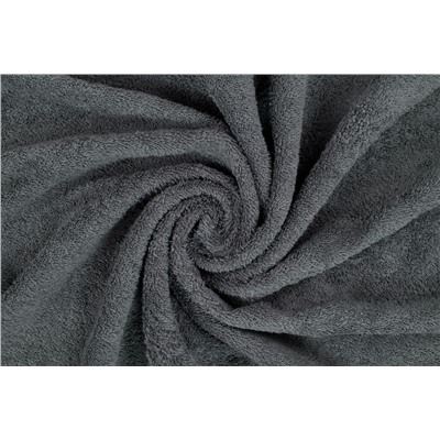 Полотенце махровое Graphite, без рисунка, серый