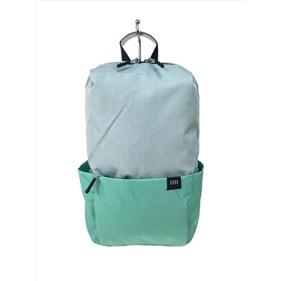 Молодежный рюкзак из текстиля, цвет бирюзовый