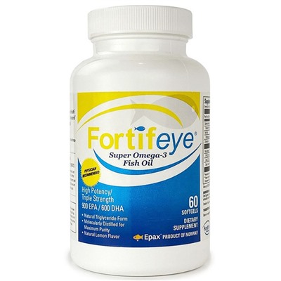Fortifeye Vitamins | Super Omega 3 - 60 Капсул (2капс)