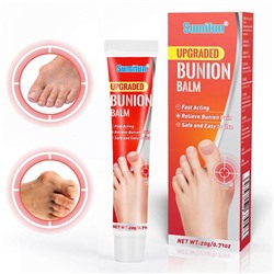 Крем для облегчения боли при вальгусной деформации, 20гр Upgraded bunion balm