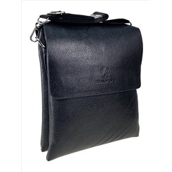 Мужская сумка-планшет из экокожи, цвет черный