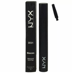 NYX Professional Makeup DE01 Mascara Waterproof Hydrofuge