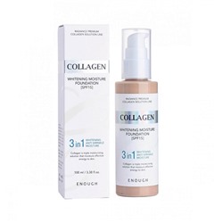 Тональный крем с коллагеном SPF 15 тон 21 COLLAGEN 3 in 1, 100ml