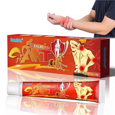 Травяной крем от боли в суставах, артрита, мышц, 20гр ANT balm