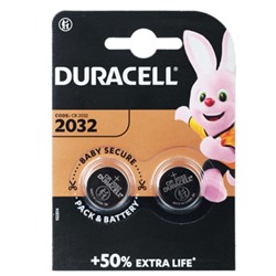 DURACELL Батарейка 2032 2шт, BL