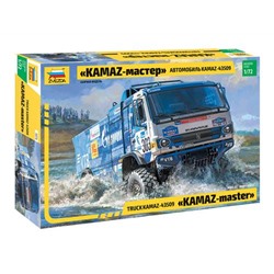 Сборная Модель 1:72 Автомобиль KAMAZ-43509 "KAMAZ-master" 5076, (Звезда)