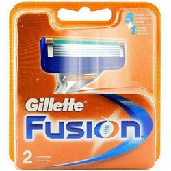 Сменные кассеты Gillette Fusion (2 шт)