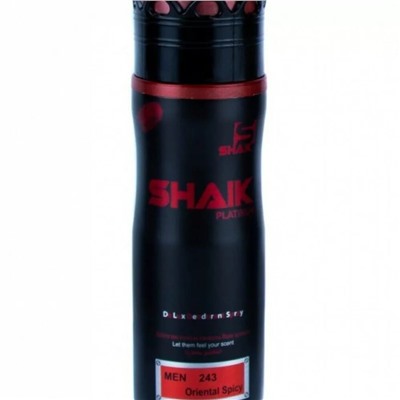 Дезодорант Shaik M243 (Carolina Herrera Bad Boy), 200 ml