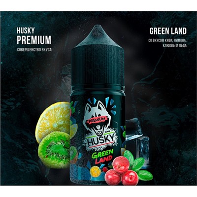 Husky Premium жидкость для заправки Salt 30ml 20mg GREEN LAND