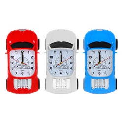 LADECOR CHRONO Будильник в виде машины 18х6х10см, 1хAA, пластик