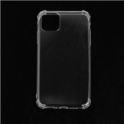 Чехол Luazon для iPhone 11 Pro Max, силиконовый, противоударный, прозрачный