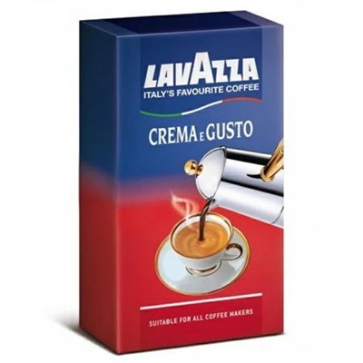 Кофе молотый LAVAZZA "Crema e Gusto" (А-30)  250 гр    в/у