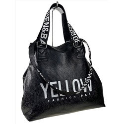 Стильная женская сумка из искусственной кожи, цвет черный