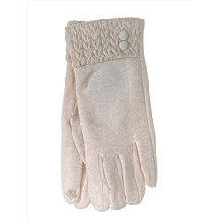Элегантные демисезонные перчатки из кашемира, цвет белый