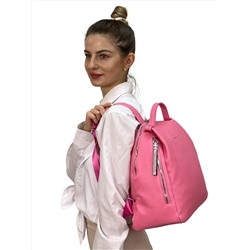Женский рюкзак из искусственной кожи, цвет розовый