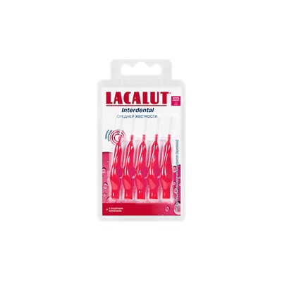 Lacalut Interdental межзубные цилиндрические ёршики, размер XXS d 1.7 мм