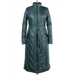 05-1699 Куртка зимняя (Синтепух 300) пояс Плащевка серо-зеленый