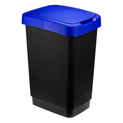 Контейнер для мусора 25л ТВИН синий (уп.6)