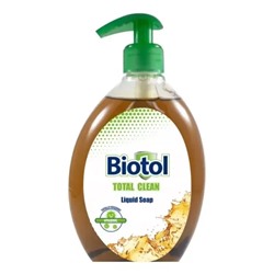* Жидкое мыло торговой марки BIOTOL Total clean 500 мл