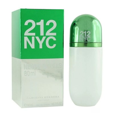 Carolina Herrera 212 NYC Pilss For Women EDP 80ml