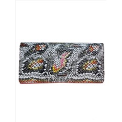 Женский кошелёк-портмоне из искусственной кожи, мультицвет