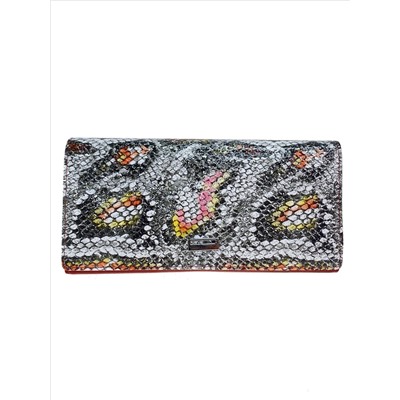 Женский кошелёк-портмоне из искусственной кожи, мультицвет