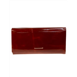 Женское портмоне из натуральной кожи, цвет коричнево-рыжий