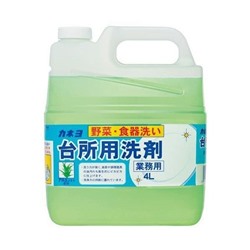 Жидкость для мытья посуды «Kaneyo» (с экстрактом алоэ) 4 л, канистра