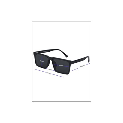 Солнцезащитные очки Keluona K2207 C1 Черный Глянцевый
