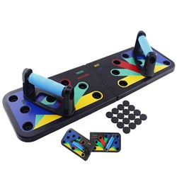 Многофункциональный тренажёр для отжиманий Foldable Push Up Board JT-006