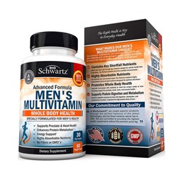 Men`s multivitamin (2 капсулы) Bio Schwartz, США капсулы 60