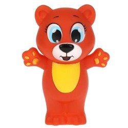 Игрушка для ванны. Капитошка. Мишка (в сетке) YF-03-2021, (Shantou City Daxiang Plastic Toy Products Co., Ltd)