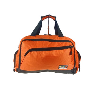 Дорожная сумка из текстиля , цвет оранжевый