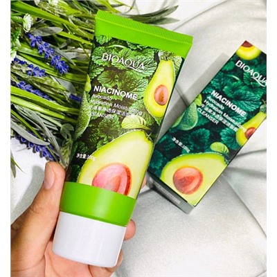 Пенка для умывания Bioaqua Niacinome Avocado Cleanser 100 гр