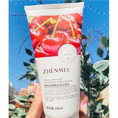 ZHENMEI Пенка для умывания Cherry Amino Acid Moisturizing Facial Cleanser 168мл