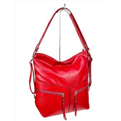 Женская сумка из искусственной кожи,цвет красный