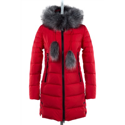 05-1592 Куртка зимняя (Синтепон 300) Плащевка красный