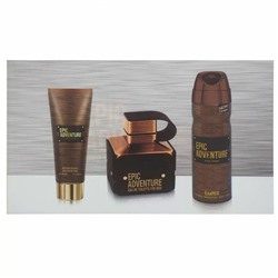 Набор Emper Adventure For Man 100 ml + Дезодорант 200 ml + Гель Для Душа 100 ml