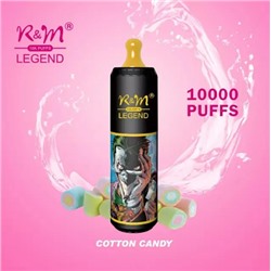 R&M Legend 10000 затяжек COTTON CANDY 2%